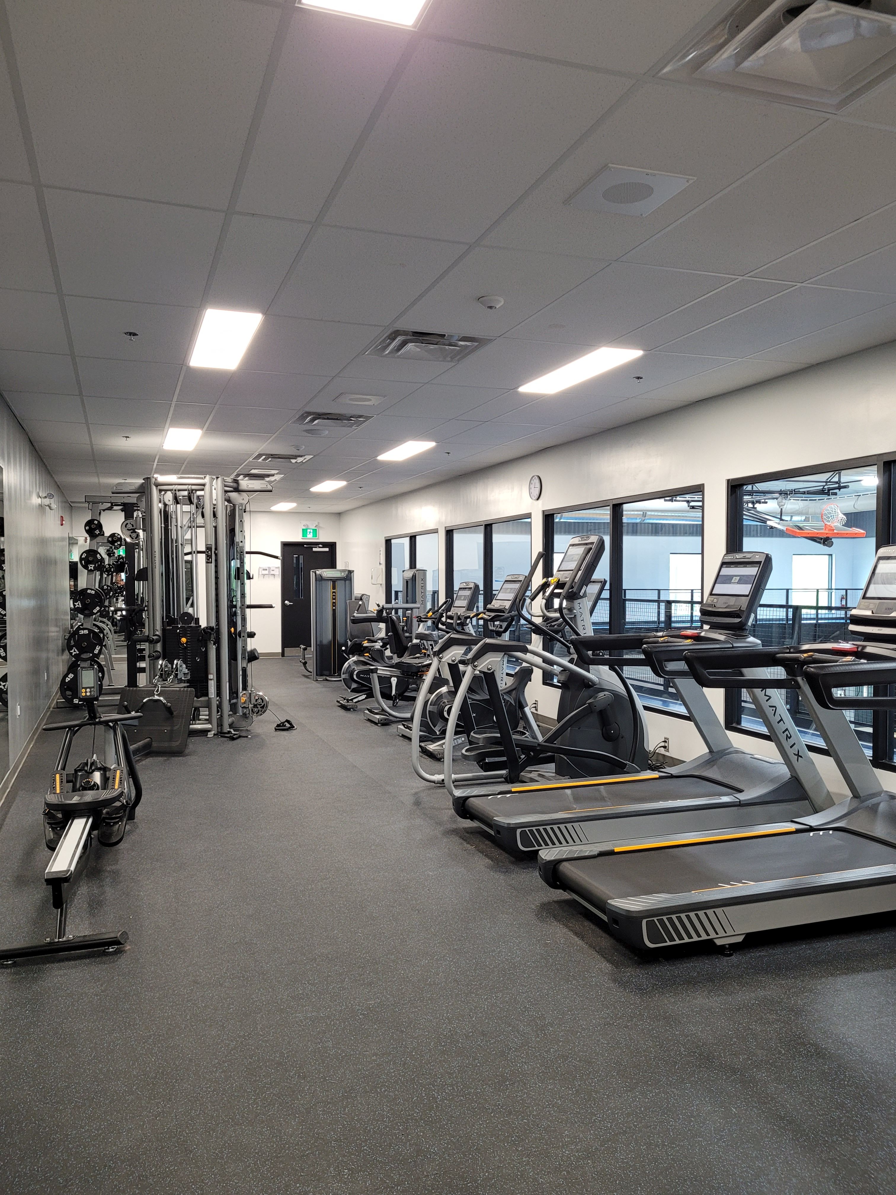 Fitness Room with equipment
