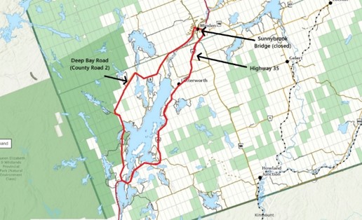 Detour 1 Deep Bay Road